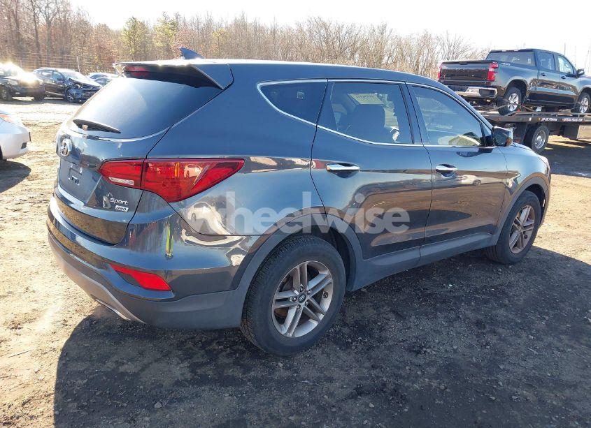 Photo 4 of 2017 Hyundai Santa FE SPORT 2.4L (VIN 5XYZTDLB0HG453575)