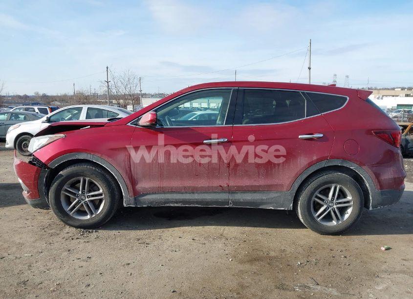 Photo 12 of 2017 Hyundai Santa FE SPORT 2.4L (VIN 5XYZTDLB0HG466066)