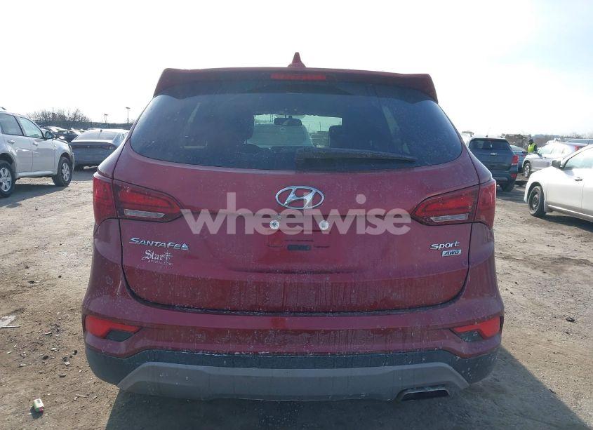 Photo 14 of 2017 Hyundai Santa FE SPORT 2.4L (VIN 5XYZTDLB0HG466066)