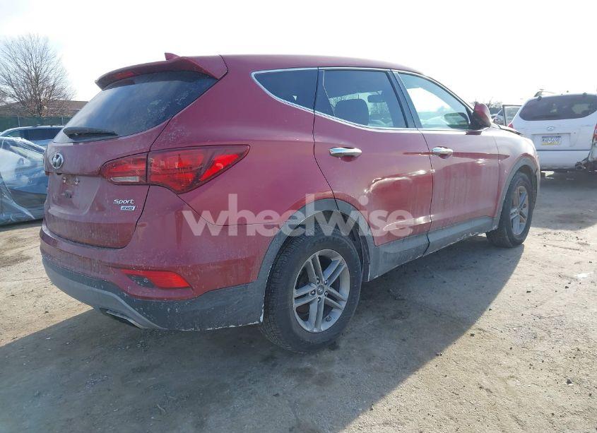 Photo 3 of 2017 Hyundai Santa FE SPORT 2.4L (VIN 5XYZTDLB0HG466066)