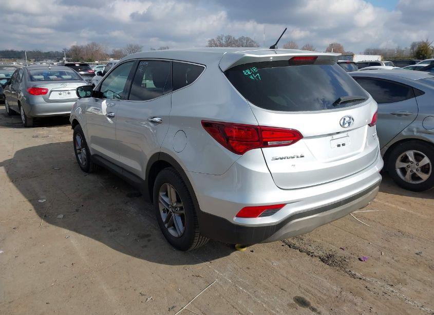 Photo 3 of 2018 Hyundai Santa FE SPORT 2.4L (VIN 5XYZTDLB0JG546361)