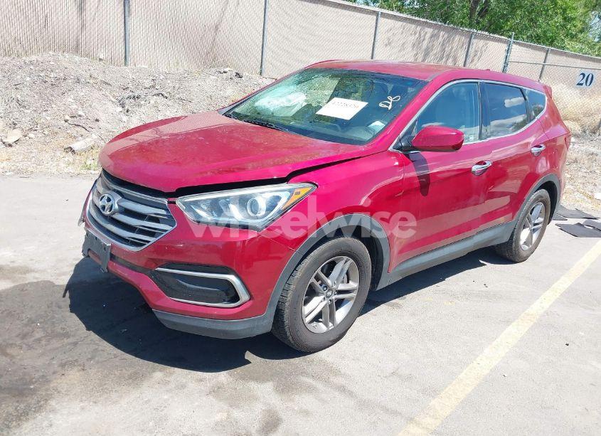 Photo 2 of 2017 Hyundai Santa FE SPORT 2.4L (VIN 5XYZTDLB1HG466089)