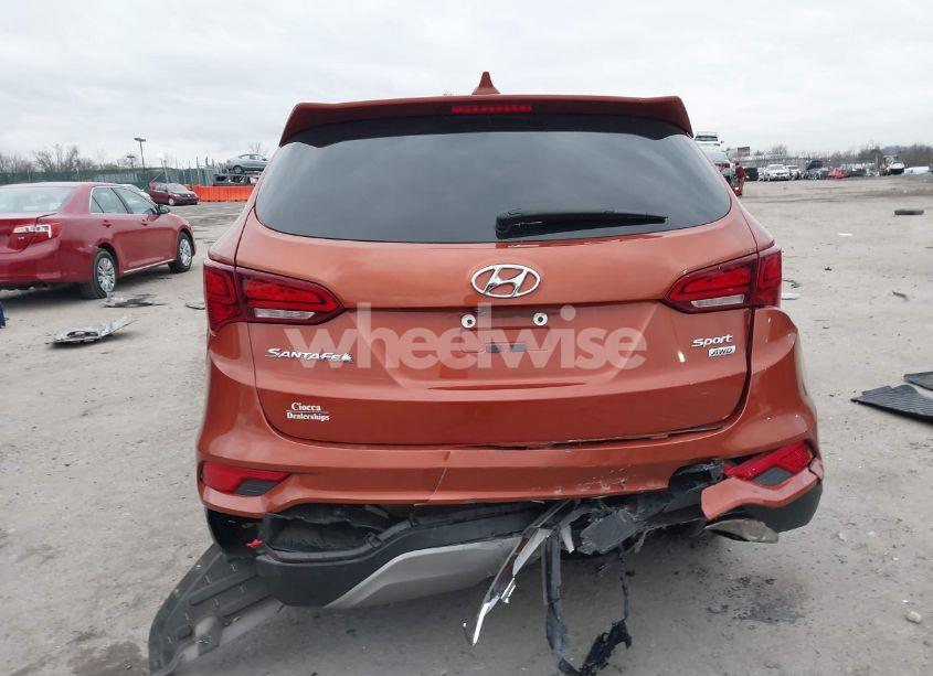 Photo 16 of 2017 Hyundai Santa FE SPORT 2.4L (VIN 5XYZTDLB1HG477318)