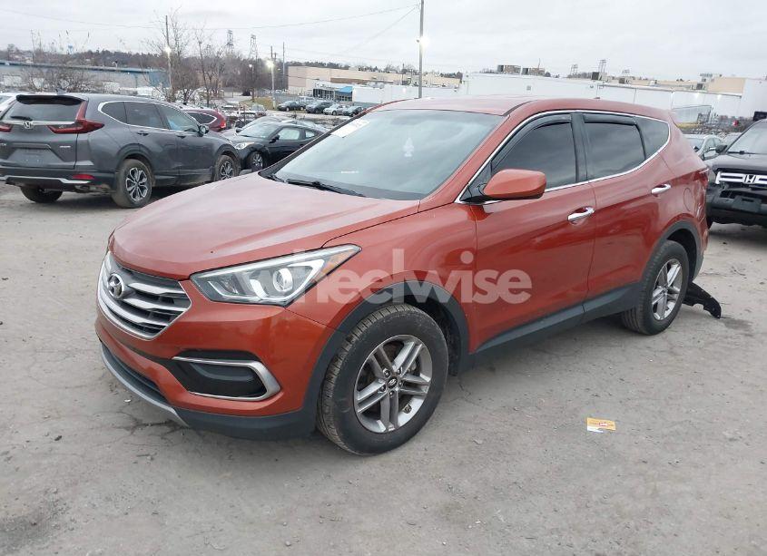 Photo 2 of 2017 Hyundai Santa FE SPORT 2.4L (VIN 5XYZTDLB1HG477318)