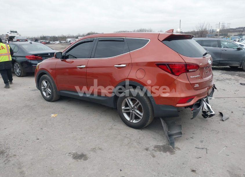 Photo 3 of 2017 Hyundai Santa FE SPORT 2.4L (VIN 5XYZTDLB1HG477318)