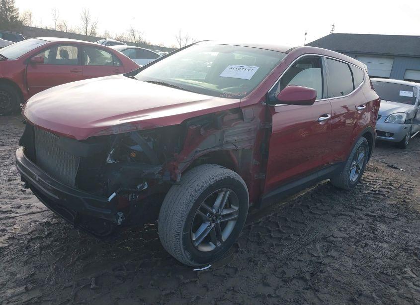 Photo 2 of 2017 Hyundai Santa FE SPORT 2.4L (VIN 5XYZTDLB1HG492059)