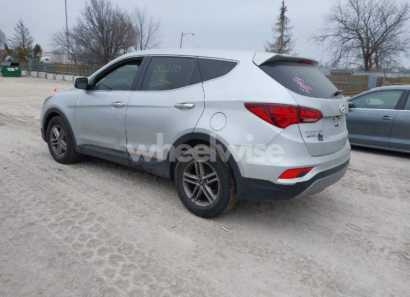 Photo 3 of 2018 Hyundai Santa FE SPORT 2.4L (VIN 5XYZTDLB1JG526734)