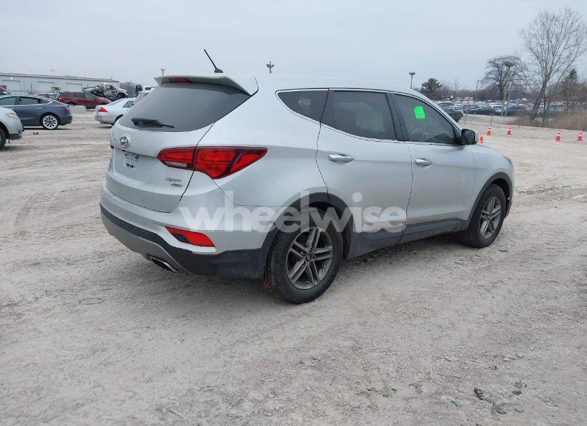 Photo 4 of 2018 Hyundai Santa FE SPORT 2.4L (VIN 5XYZTDLB1JG526734)
