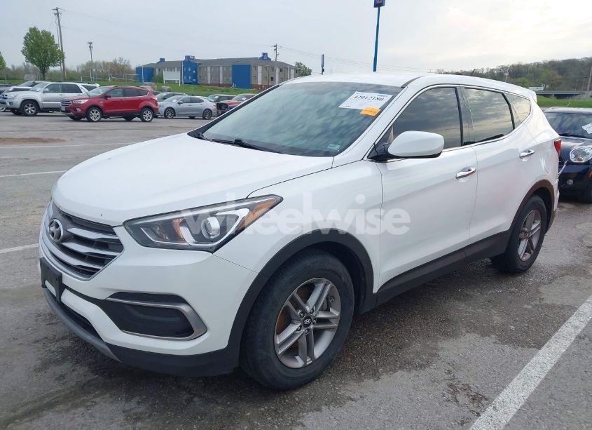 Photo 2 of 2018 Hyundai Santa FE SPORT 2.4L (VIN 5XYZTDLB1JG551083)