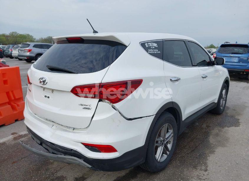 Photo 4 of 2018 Hyundai Santa FE SPORT 2.4L (VIN 5XYZTDLB1JG551083)
