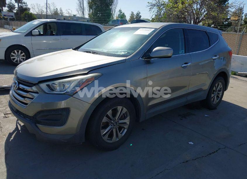 Photo 2 of 2015 Hyundai Santa FE SPORT 2.4L (VIN 5XYZTDLB2FG294782)