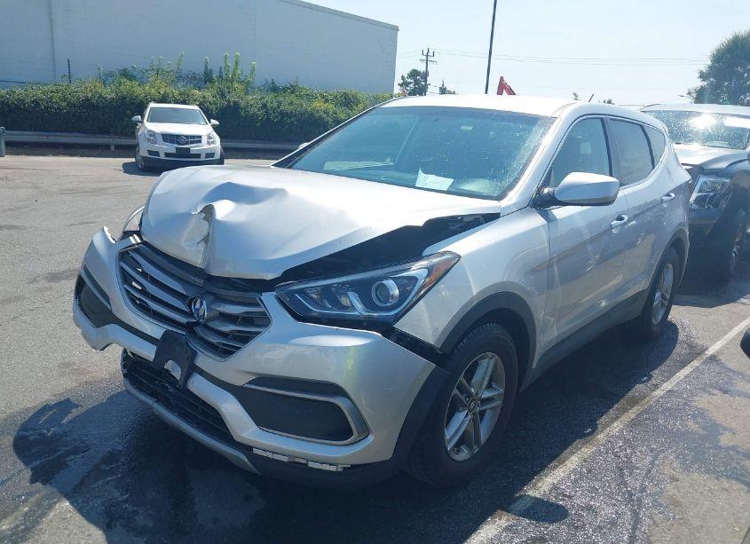 Photo 2 of 2018 Hyundai Santa FE SPORT 2.4L (VIN 5XYZTDLB2JG525639)