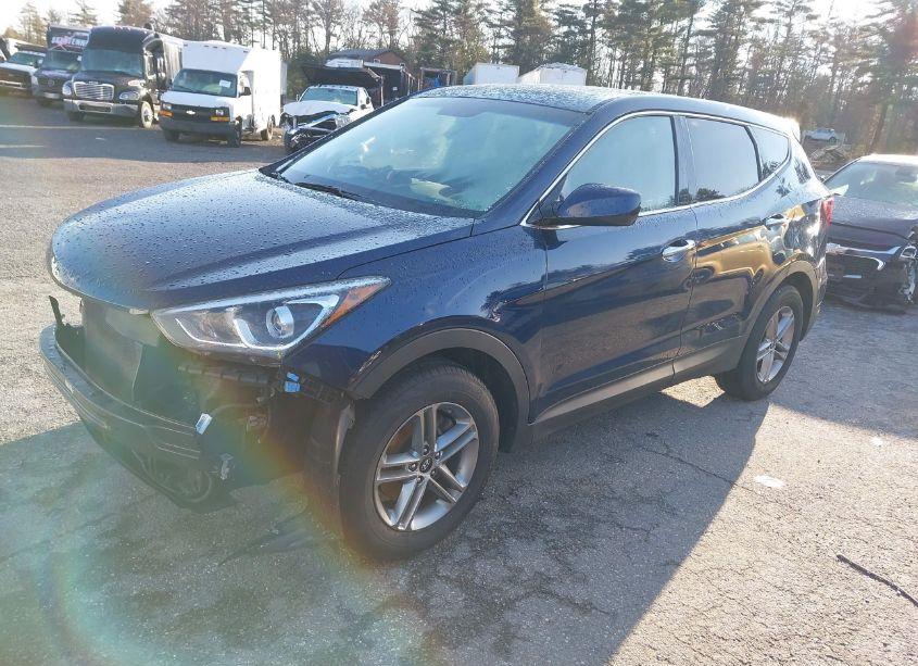 Photo 2 of 2018 Hyundai Santa FE SPORT 2.4L (VIN 5XYZTDLB2JG565686)