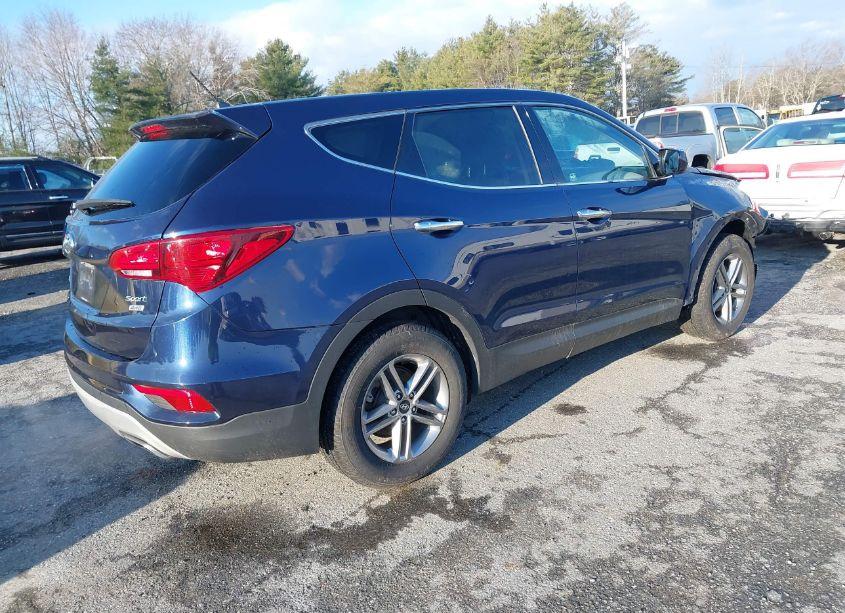 Photo 4 of 2018 Hyundai Santa FE SPORT 2.4L (VIN 5XYZTDLB2JG565686)