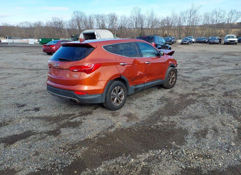 Photo 4 of 2015 Hyundai Santa FE SPORT 2.4L (VIN 5XYZTDLB3FG299408)