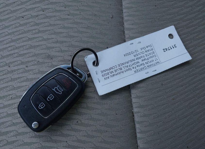 Photo 11 of 2017 Hyundai Santa FE SPORT 2.4L (VIN 5XYZTDLB3HG459578)