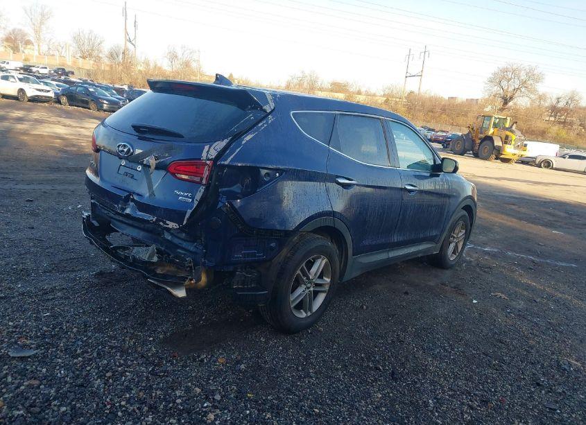 Photo 4 of 2017 Hyundai Santa FE SPORT 2.4L (VIN 5XYZTDLB3HG459578)