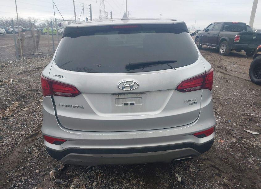 Photo 16 of 2017 Hyundai Santa FE SPORT 2.4L (VIN 5XYZTDLB3HG480284)