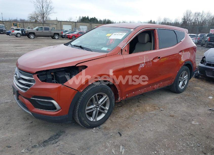 Photo 2 of 2017 Hyundai Santa FE SPORT 2.4L (VIN 5XYZTDLB4HG488927)