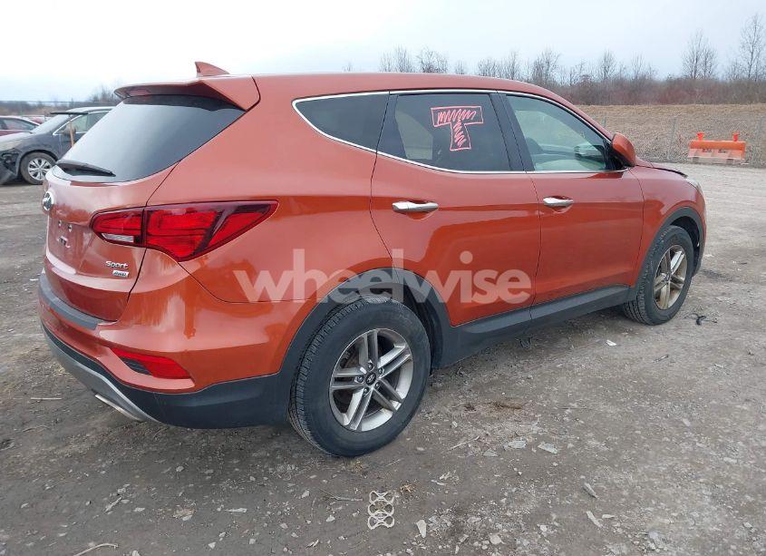 Photo 4 of 2017 Hyundai Santa FE SPORT 2.4L (VIN 5XYZTDLB4HG488927)