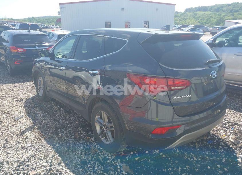 Photo 3 of 2017 Hyundai Santa FE SPORT 2.4L (VIN 5XYZTDLB4HG499703)