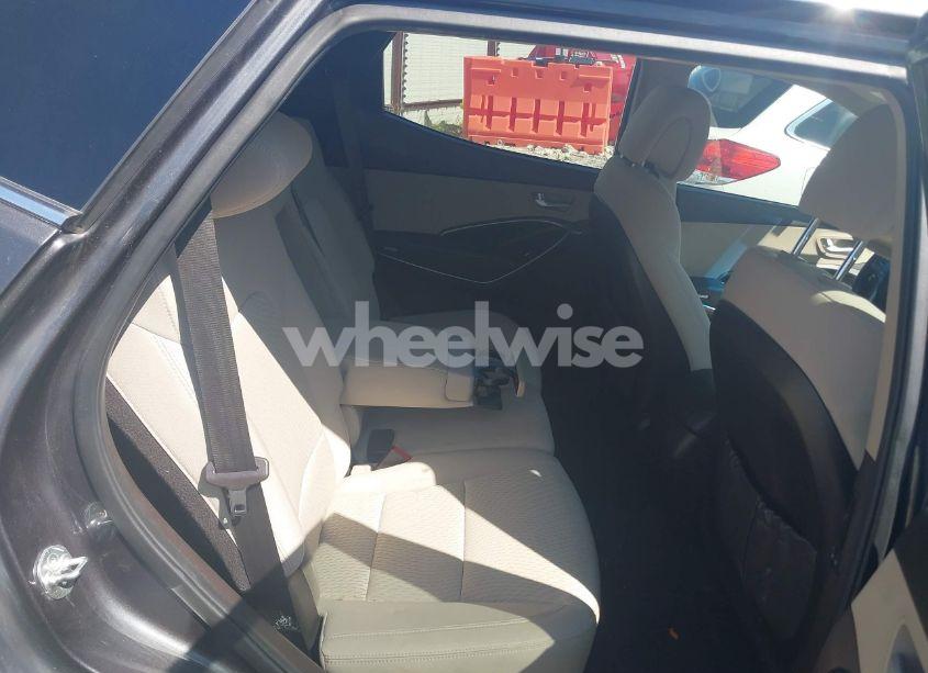 Photo 8 of 2017 Hyundai Santa FE SPORT 2.4L (VIN 5XYZTDLB4HG499703)