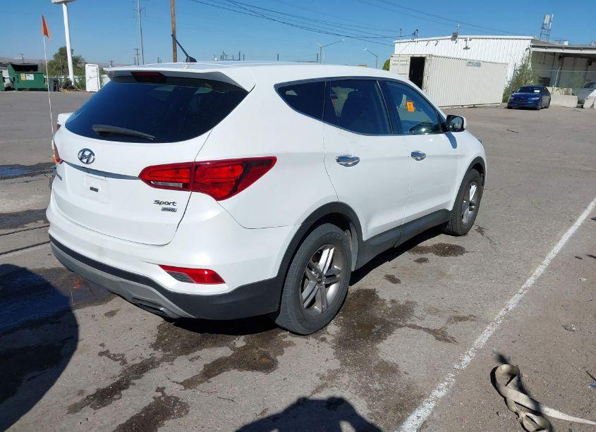 Photo 4 of 2018 Hyundai Santa FE SPORT 2.4L (VIN 5XYZTDLB4JG562580)