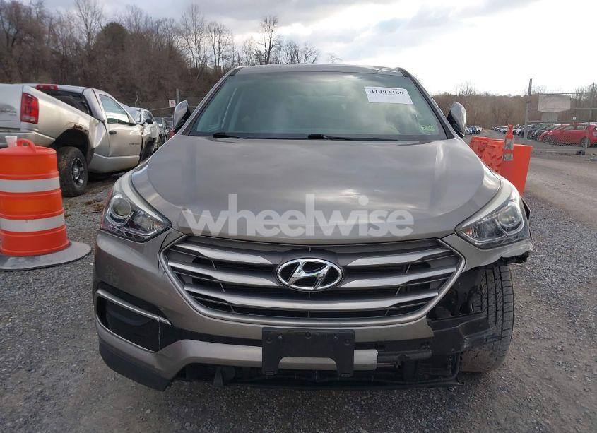 Photo 12 of 2017 Hyundai Santa FE SPORT 2.4L (VIN 5XYZTDLB5HG383359)