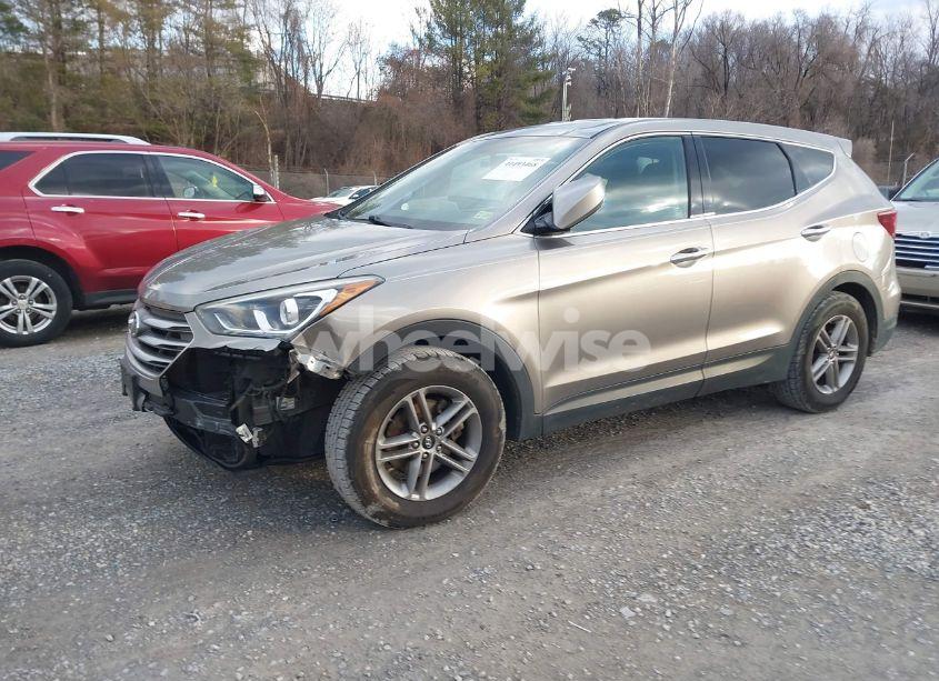 Photo 2 of 2017 Hyundai Santa FE SPORT 2.4L (VIN 5XYZTDLB5HG383359)