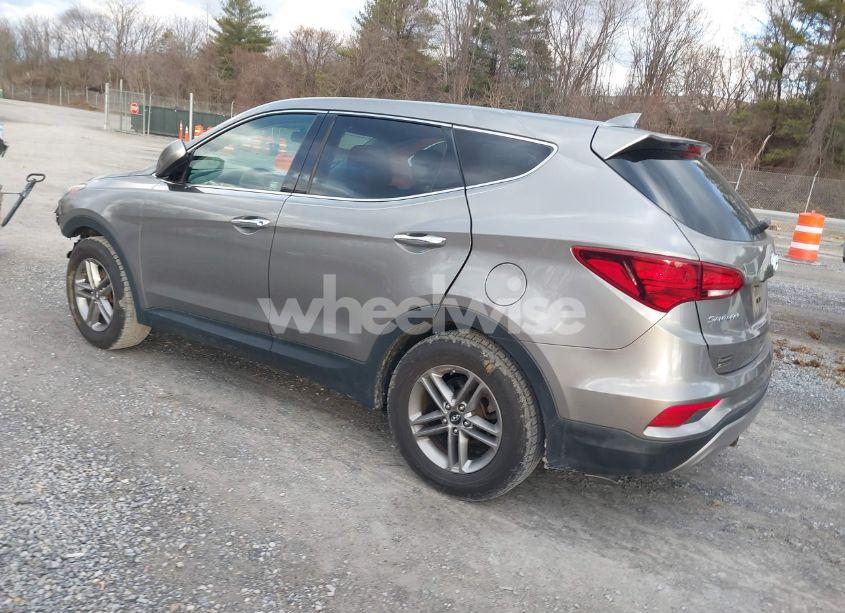 Photo 3 of 2017 Hyundai Santa FE SPORT 2.4L (VIN 5XYZTDLB5HG383359)