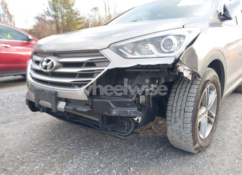 Photo 6 of 2017 Hyundai Santa FE SPORT 2.4L (VIN 5XYZTDLB5HG383359)