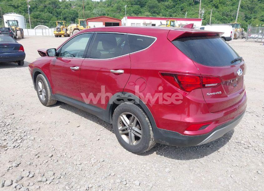 Photo 3 of 2017 Hyundai Santa FE SPORT 2.4L (VIN 5XYZTDLB5HG443365)