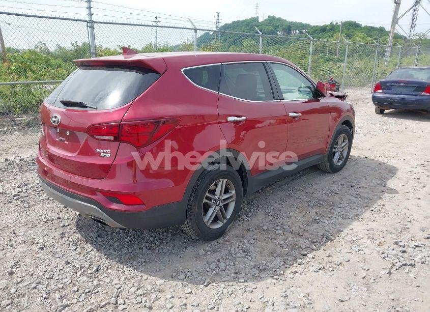 Photo 4 of 2017 Hyundai Santa FE SPORT 2.4L (VIN 5XYZTDLB5HG443365)