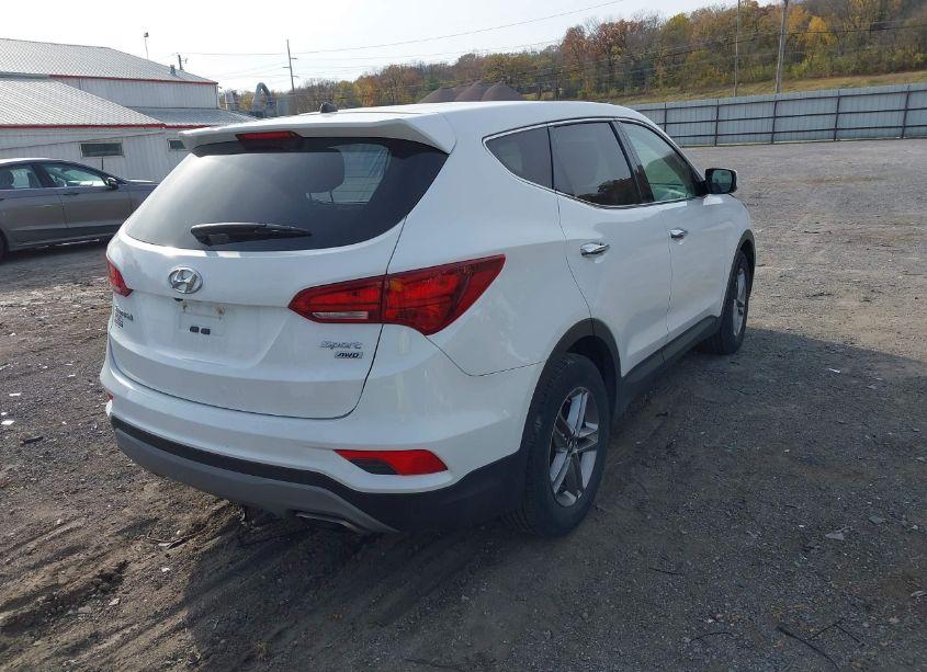 Photo 4 of 2018 Hyundai Santa FE SPORT 2.4L (VIN 5XYZTDLB5JG562572)