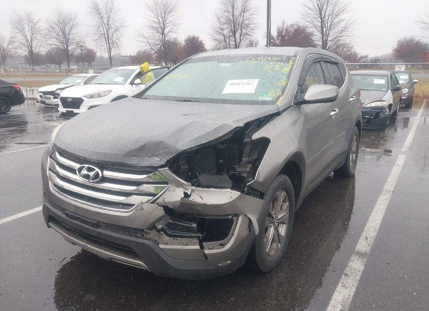 Photo 2 of 2014 Hyundai Santa FE SPORT 2.4L (VIN 5XYZTDLB6EG133897)