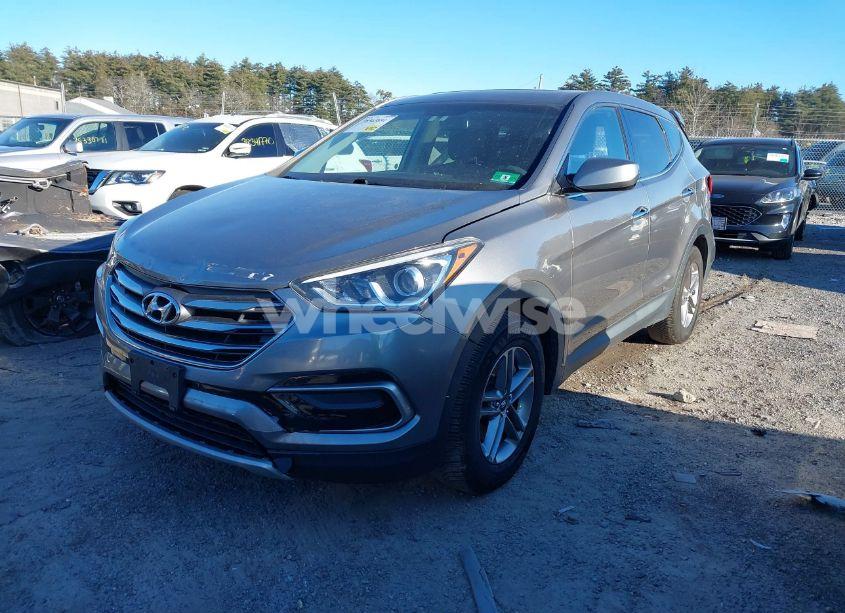 Photo 2 of 2017 Hyundai Santa FE SPORT 2.4L (VIN 5XYZTDLB6HG381121)