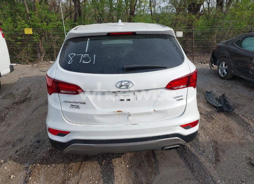 Photo 16 of 2017 Hyundai Santa FE SPORT 2.4L (VIN 5XYZTDLB6HG418751)