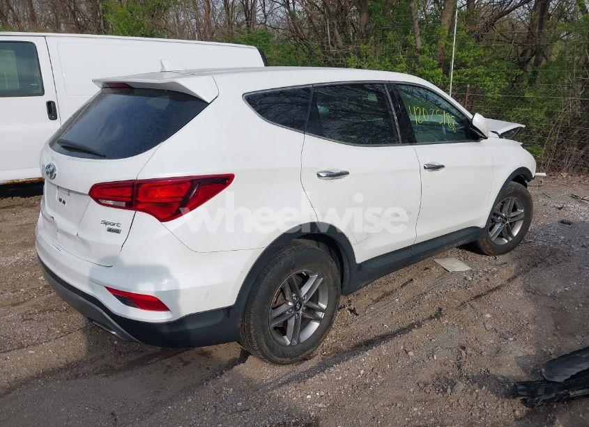 Photo 4 of 2017 Hyundai Santa FE SPORT 2.4L (VIN 5XYZTDLB6HG418751)