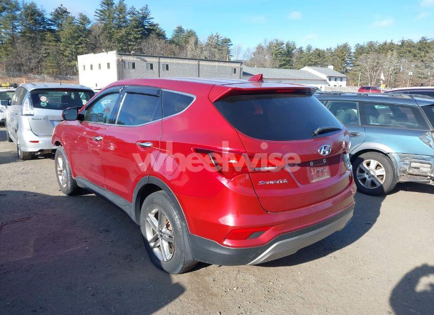 Photo 3 of 2017 Hyundai Santa FE SPORT 2.4L (VIN 5XYZTDLB6HG429667)