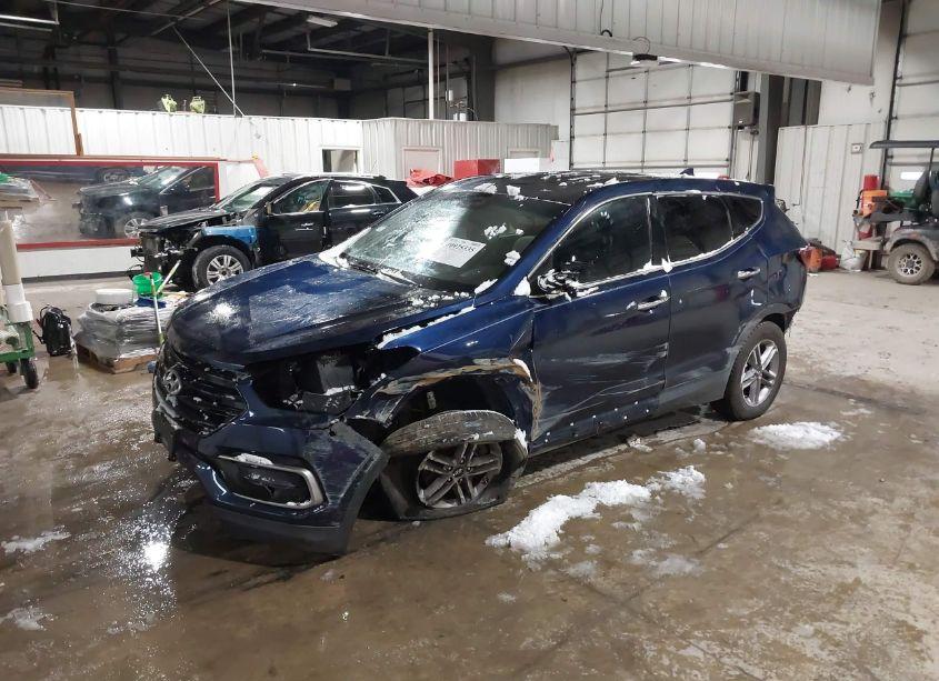 Photo 2 of 2017 Hyundai Santa FE SPORT 2.4L (VIN 5XYZTDLB6HG483292)