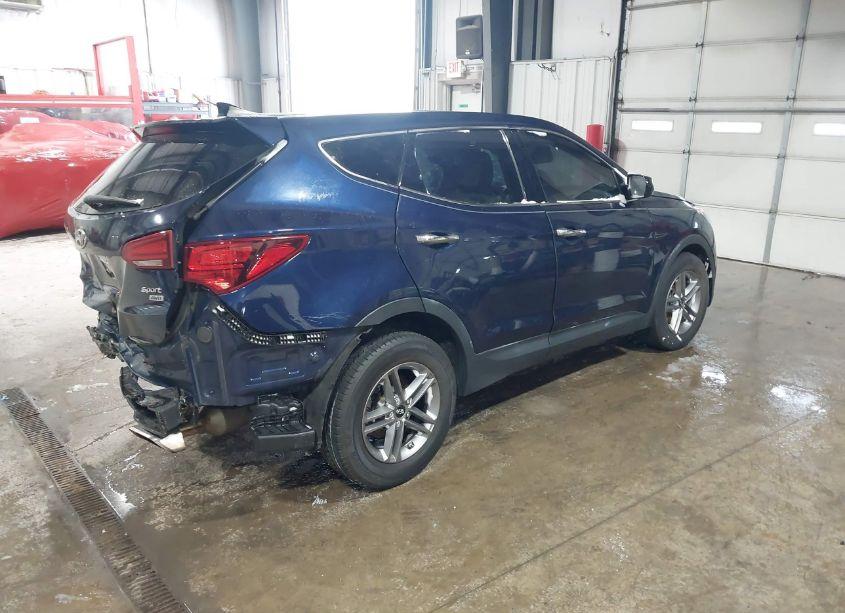 Photo 4 of 2017 Hyundai Santa FE SPORT 2.4L (VIN 5XYZTDLB6HG483292)