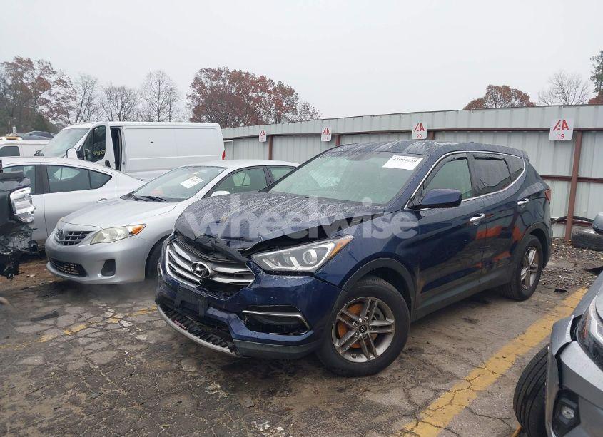 Photo 2 of 2017 Hyundai Santa FE SPORT 2.4L (VIN 5XYZTDLB6HG485401)