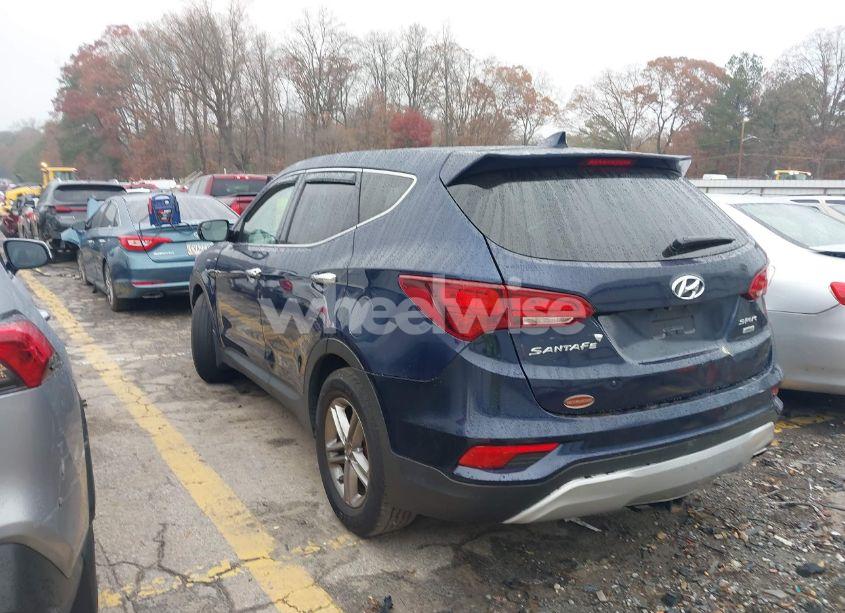 Photo 3 of 2017 Hyundai Santa FE SPORT 2.4L (VIN 5XYZTDLB6HG485401)