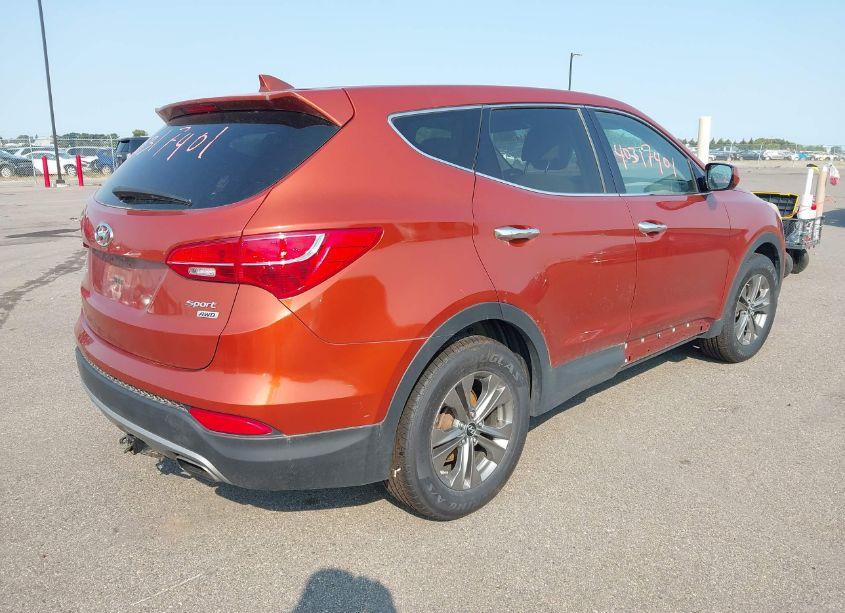 Photo 4 of 2014 Hyundai Santa FE SPORT 2.4L (VIN 5XYZTDLB7EG168206)