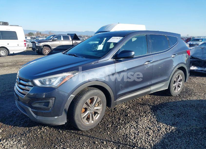 Photo 2 of 2014 Hyundai Santa FE SPORT 2.4L (VIN 5XYZTDLB7EG203035)