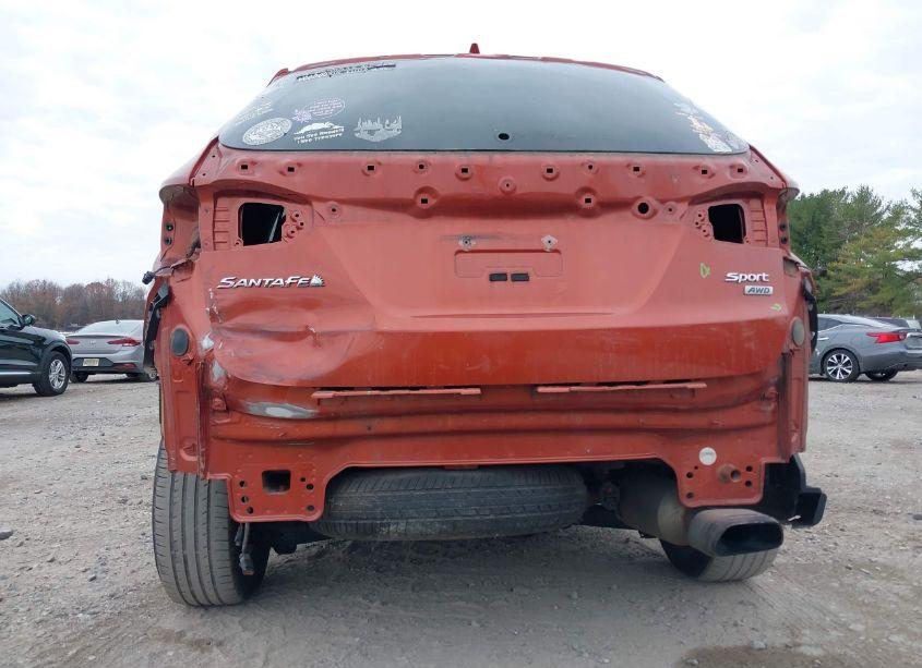 Photo 6 of 2016 Hyundai Santa FE SPORT 2.4L (VIN 5XYZTDLB7GG330578)