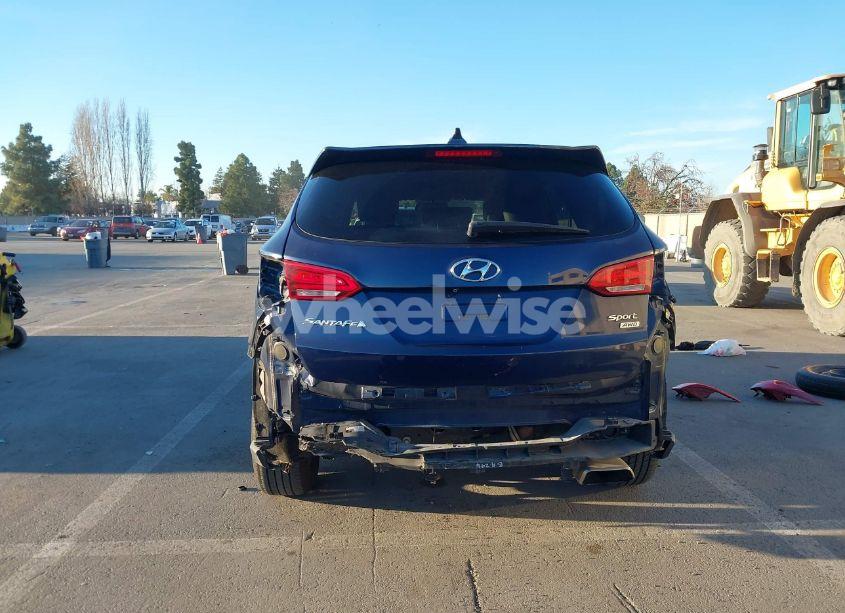 Photo 6 of 2017 Hyundai Santa FE SPORT 2.4L (VIN 5XYZTDLB7HG466811)