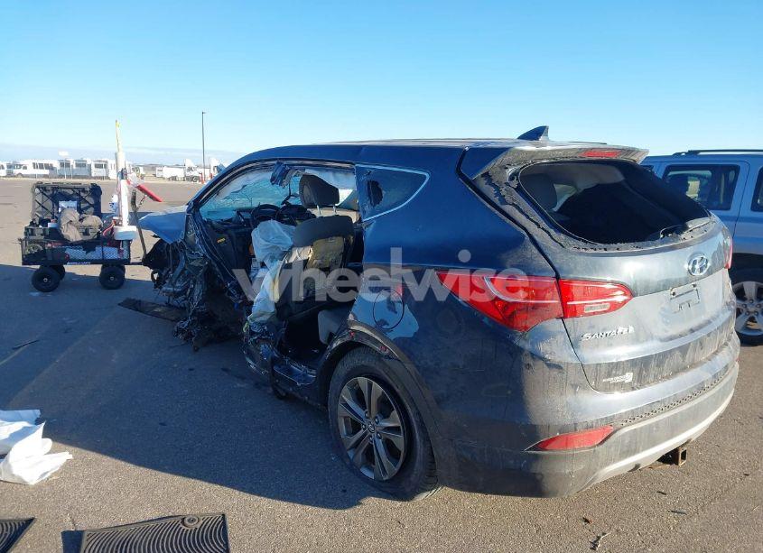 Photo 3 of 2014 Hyundai Santa FE SPORT 2.4L (VIN 5XYZTDLB8EG201598)