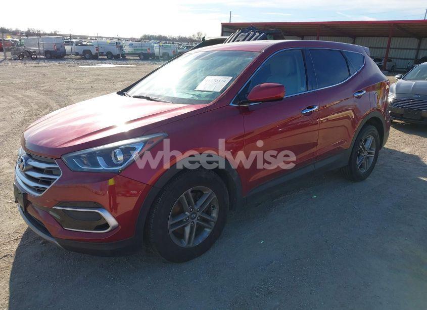 Photo 2 of 2017 Hyundai Santa FE SPORT 2.4L (VIN 5XYZTDLB8HG413535)