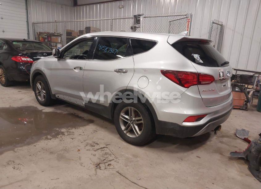 Photo 3 of 2017 Hyundai Santa FE SPORT 2.4L (VIN 5XYZTDLB8HG491880)
